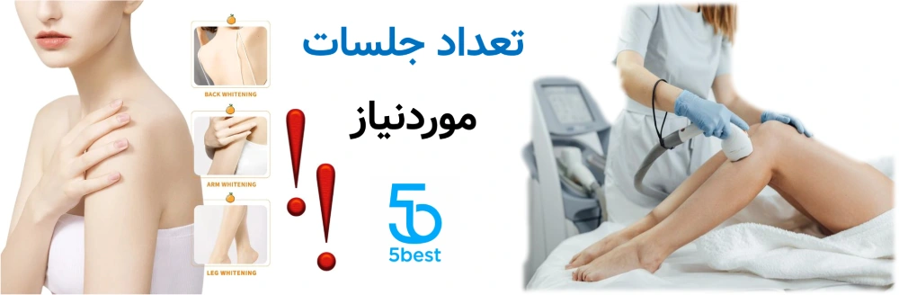 تعداد جلسات موردنیاز