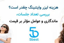 هزینه لیزر وایتنینگ چقدر است؟ بررسی تعداد جلسات، ماندگاری و عوامل مؤثر بر قیمت
